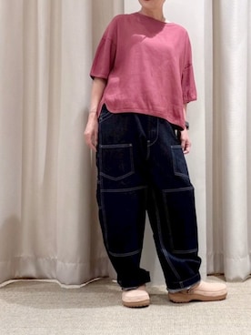 「URCH RNA（アーチ アールエヌエー）のアイテム」を使った、RNA MEDIA ZOZOTOWN STAFFさん（レディース・156cm）の夏コーディネート