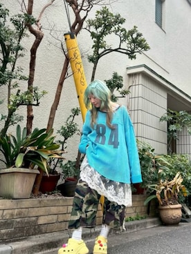 「RNA（アールエヌエー）のアイテム」を使った、RNA MEDIA ZOZOTOWN STAFFさん（レディース・150cm）の春コーディネート