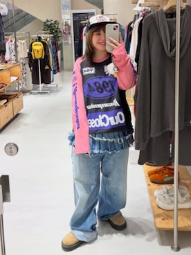「RNA（アールエヌエー）のアイテム」を使った、RNA MEDIA ZOZOTOWN STAFFさん（レディース・152cm）の秋コーディネート