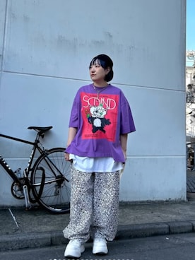 「RNA（アールエヌエー）のアイテム」を使った、RNA MEDIA ZOZOTOWN STAFFさん（レディース・153cm）の春コーディネート