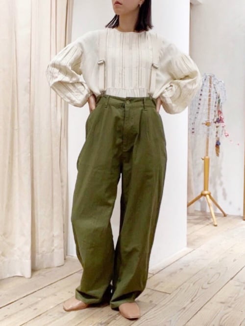 【ナチュラル】B2809 タックレースロングブラウス RNA-N｜B2809 タックレースロングブラウス | Rakuten Fashion(楽天