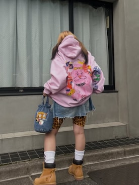 「RNA（アールエヌエー）のアイテム」を使った、RNA MEDIA ZOZOTOWN STAFFさん（レディース・150cm）の冬コーディネート