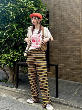 「RNA（アールエヌエー）のアイテム」を使った、RNA MEDIA ZOZOTOWN STAFFさん（レディース・162cm）の春コーディネート