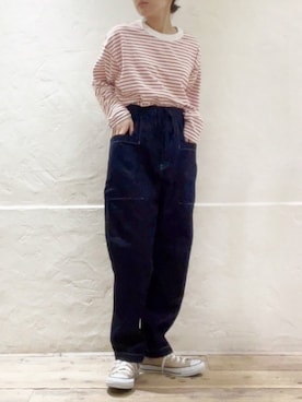 RNA MEDIA ZOZOTOWN STAFFさん（レディース・155cm）の春コーディネート