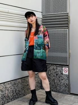 RNA MEDIA ZOZOTOWN STAFFさん(レディース・157cm)の夏コーディネート