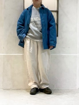 「RNA-N（アールエヌエーエヌ）のアイテム」を使った、RNA MEDIA ZOZOTOWN STAFFさん（レディース・163cm）の冬コーディネート