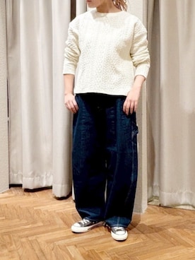 「RNA-N（アールエヌエーエヌ）のアイテム」を使った、RNA MEDIA ZOZOTOWN STAFFさん（レディース・164cm）の冬コーディネート