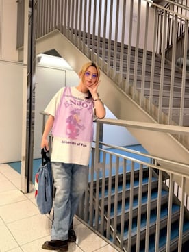 「RNA（アールエヌエー）のアイテム」を使った、RNA MEDIA ZOZOTOWN STAFFさん（レディース・163cm）の夏コーディネート