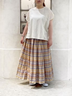 RNA MEDIA ZOZOTOWN STAFFさん（レディース・163cm）の夏コーディネート