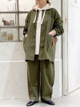 「24AW秋の新作」｜「アイテム（その他アウター）」を使った、RNA MEDIA ZOZOTOWN STAFFさん（レディース・154cm）の夏コーディネート