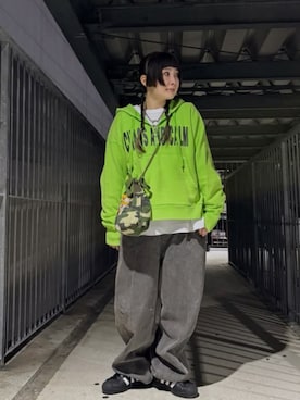 「RNA（アールエヌエー）のアイテム」を使った、RNA MEDIA ZOZOTOWN STAFFさん（レディース・158cm）の冬コーディネート