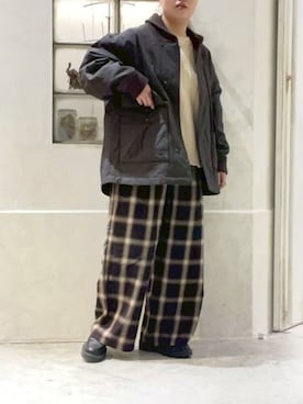 「RNA-N（アールエヌエーエヌ）のアイテム」を使った、RNA MEDIA ZOZOTOWN STAFFさん（レディース・163cm）の冬コーディネート