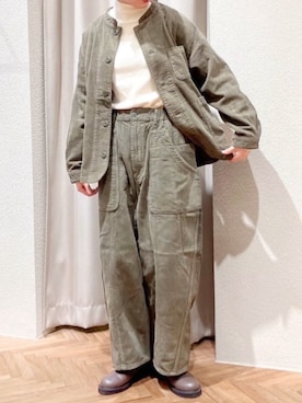 「24AW秋の新作」｜「アイテム（その他アウター）」を使った、RNA MEDIA ZOZOTOWN STAFFさん（レディース・164cm）の秋コーディネート