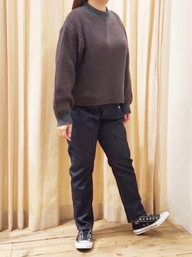 RNA MEDIA ZOZOTOWN STAFFさん（レディース・162cm）の冬コーディネート