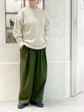 「RNA-N（アールエヌエーエヌ）のアイテム」を使った、RNA MEDIA ZOZOTOWN STAFFさん（レディース・163cm）の冬コーディネート