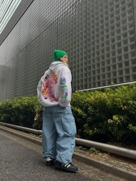 「RNA（アールエヌエー）のアイテム」を使った、RNA MEDIA ZOZOTOWN STAFFさん（レディース・158cm）の冬コーディネート