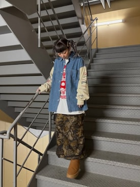 RNA MEDIA ZOZOTOWN STAFFさん（レディース・156cm）の冬コーディネート