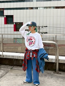 RNA MEDIA ZOZOTOWN STAFFさん(レディース・161cm)の春コーディネート