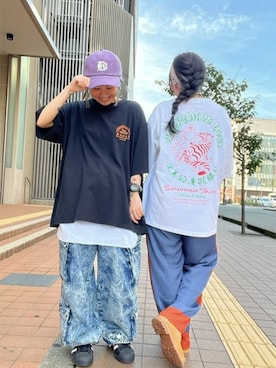 「RNA（アールエヌエー）のアイテム」を使った、RNA MEDIA ZOZOTOWN STAFFさん（レディース・158cm）の夏コーディネート