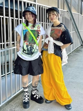 RNA MEDIA ZOZOTOWN STAFFさん(レディース・151cm)の夏コーディネート