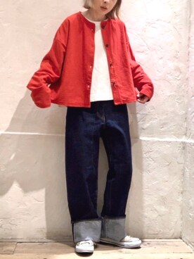 RNA MEDIA ZOZOTOWN STAFFさん(レディース・156cm)の春コーディネート