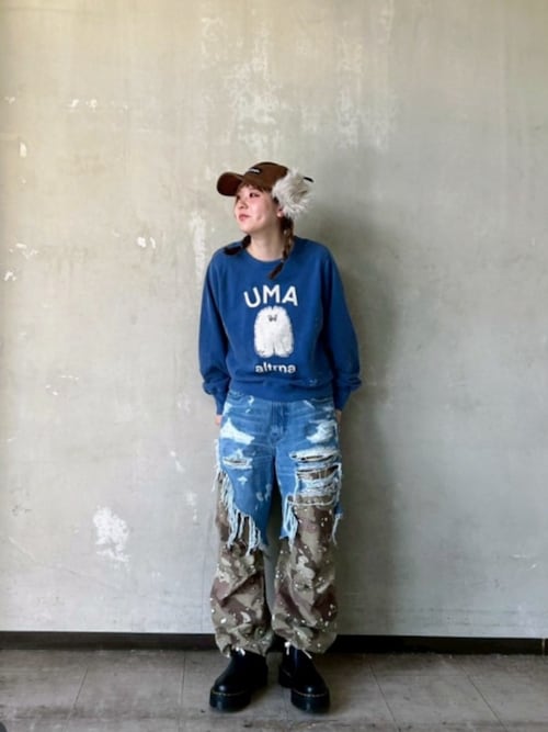 R4404 カーゴレイヤード5ポケットパンツ　RNA　RNAメディア セール】R4404 カーゴレイヤード5ポケットパンツ（デニムパンツ）｜RNA