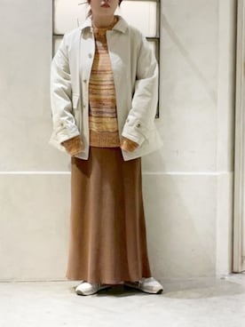 「RNA-N（アールエヌエーエヌ）のアイテム」を使った、RNA MEDIA ZOZOTOWN STAFFさん（レディース・163cm）の冬コーディネート