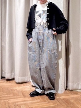 「URCH RNA（アーチ アールエヌエー）のアイテム」を使った、RNA MEDIA ZOZOTOWN STAFFさん（レディース・156cm）の秋コーディネート