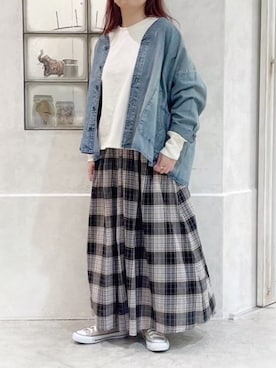 RNA MEDIA ZOZOTOWN STAFFさん（レディース・162cm）の春コーディネート