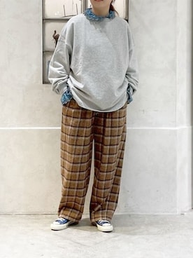 「RNA-N（アールエヌエーエヌ）のアイテム」を使った、RNA MEDIA ZOZOTOWN STAFFさん（レディース・163cm）の冬コーディネート