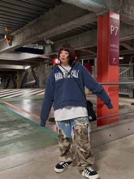 「RNA（アールエヌエー）のアイテム」を使った、RNA MEDIA ZOZOTOWN STAFFさん（レディース・152cm）の冬コーディネート