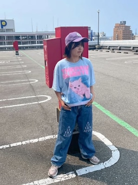 「RNA（アールエヌエー）のアイテム」を使った、RNA MEDIA ZOZOTOWN STAFFさん（レディース・158cm）の夏コーディネート