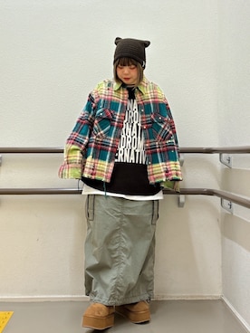 RNA MEDIA ZOZOTOWN STAFFさん（レディース・153cm）の冬コーディネート