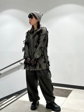 「RNA」｜「アイテム（帽子）」を使った、RNA MEDIA ZOZOTOWN STAFFさん（レディース・158cm）の秋コーディネート