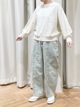 「24AW秋の新作」｜「アイテム（パンツ）」を使った、RNA MEDIA ZOZOTOWN STAFFさん（レディース・164cm）の秋コーディネート