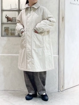 「24AW秋の新作」｜「アイテム（ジャケット/アウター）」を使った、RNA MEDIA ZOZOTOWN STAFFさん（レディース・162cm）の秋コーディネート