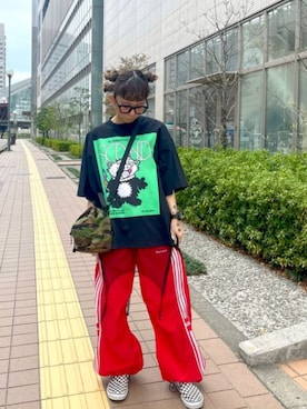 「RNA（アールエヌエー）のアイテム」を使った、RNA MEDIA ZOZOTOWN STAFFさん（レディース・156cm）の春コーディネート