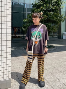 「RNA（アールエヌエー）のアイテム」を使った、RNA MEDIA ZOZOTOWN STAFFさん（レディース・156cm）の春コーディネート