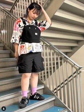 「RNA」｜「アイテム（ワンピース/ドレス）」を使った、RNA MEDIA ZOZOTOWN STAFFさん（レディース・160cm）の夏コーディネート