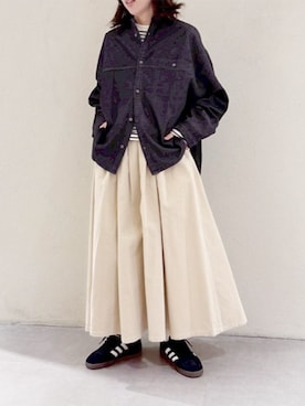 「25AW冬の新作」｜RNA MEDIA ZOZOTOWN STAFFさん（レディース・156cm）の秋コーディネート