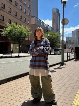 RNA MEDIA ZOZOTOWN STAFFさん(レディース・153cm)の夏コーディネート