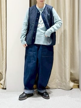 「25AW冬の新作」｜RNA MEDIA ZOZOTOWN STAFFさん（レディース・156cm）の秋コーディネート