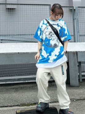 RNA MEDIA ZOZOTOWN STAFFさん（レディース・151cm）の夏コーディネート