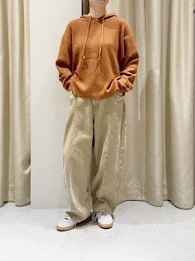 「RNA-N（アールエヌエーエヌ）のアイテム」を使った、RNA MEDIA ZOZOTOWN STAFFさん（レディース・156cm）の冬コーディネート