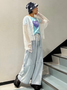 RNA MEDIA ZOZOTOWN STAFFさん（レディース・157cm）の夏コーディネート