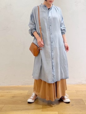 「RNA-N（アールエヌエーエヌ）のアイテム」を使った、RNA MEDIA ZOZOTOWN STAFFさん（レディース・163cm）の春コーディネート