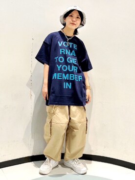 RNA MEDIA ZOZOTOWN STAFFさん（レディース・157cm）の夏コーディネート