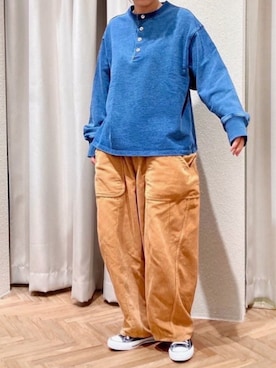 「24AW秋の新作」｜「アイテム（パンツ）」を使った、RNA MEDIA ZOZOTOWN STAFFさん（レディース・164cm）の秋コーディネート