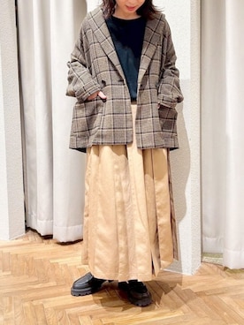 「スタッフコーデ」｜RNA MEDIA ZOZOTOWN STAFFさん（レディース・156cm）の秋コーディネート