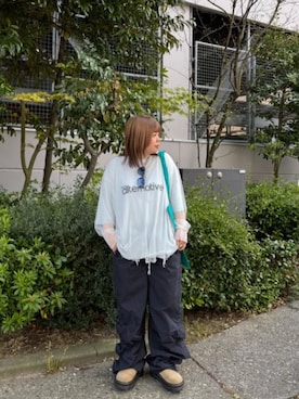 「RNA（アールエヌエー）のアイテム」を使った、RNA MEDIA ZOZOTOWN STAFFさん（レディース・152cm）の春コーディネート